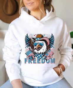 Eagles Cowboy Freedom Us Flag 4th Of July 2024 Shirt