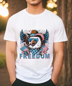 Eagles Cowboy Freedom Us Flag 4th Of July 2024 Shirt