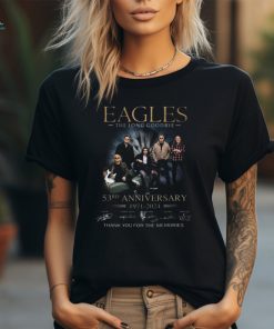 Eagles The Long Goodbye 53rd Anniversary 1971 2024 Signature T Shirt