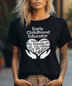 Early Childhood Educator on Men's Ringer T Shirt