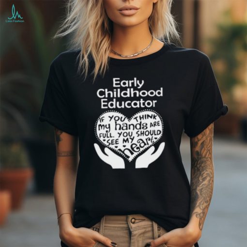 Early Childhood Educator on Men’s Ringer T Shirt