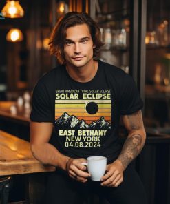 East Bethany New York Total Solar Eclipse 2024 T Shirt