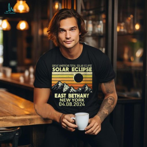 East Bethany New York Total Solar Eclipse 2024 T Shirt