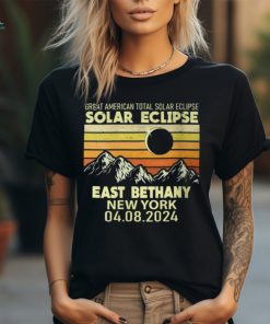 East Bethany New York Total Solar Eclipse 2024 T Shirt