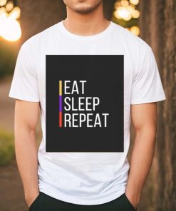 Eat Sleep Repeat Oversized Tshirt