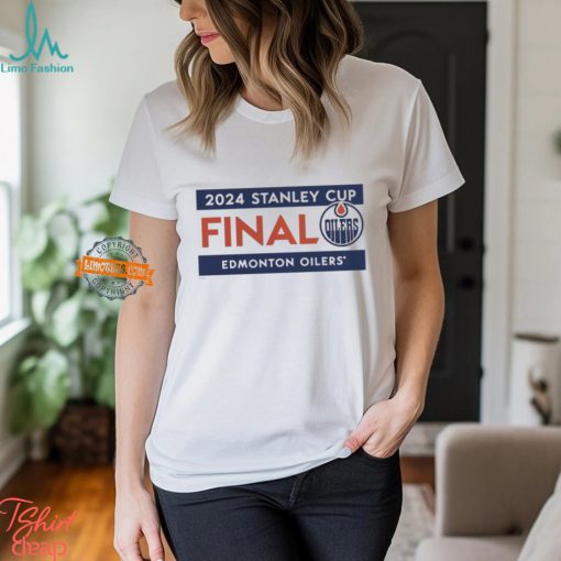 Edmonton Oilers 2024 Stanley Cup Final Logo Shirt