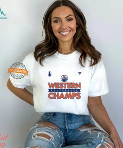 Edmonton Oilers 2024 Western Conference Champions Locker Room T Shirt