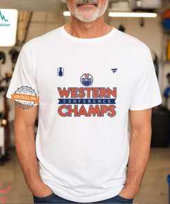 Edmonton Oilers 2024 Western Conference Champions Locker Room T Shirt