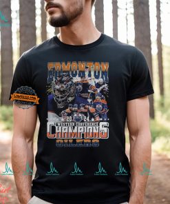 Edmonton Oilers 2024 Western Conference Champions T Shirt