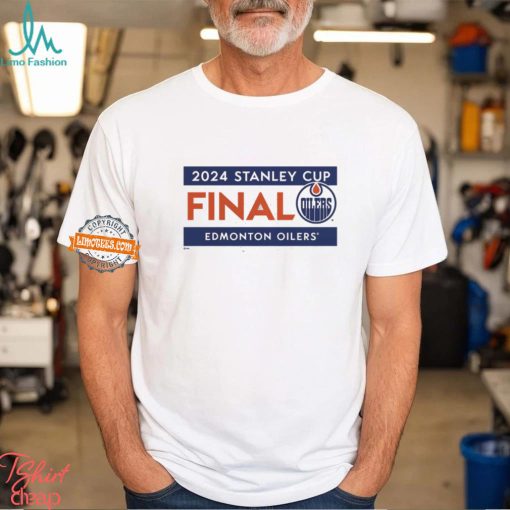 Edmonton Oilers Fanatics 2024 Stanley Cup Final Roster T Shirt