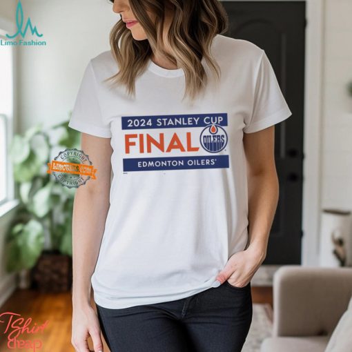 Edmonton Oilers Fanatics 2024 Stanley Cup Final Roster T Shirt