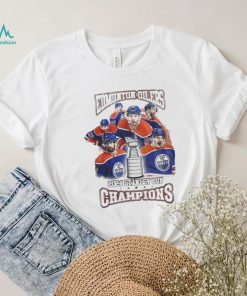 Edmonton Oilers NHL 2024 Stanley Cup Champions Trophy shirt