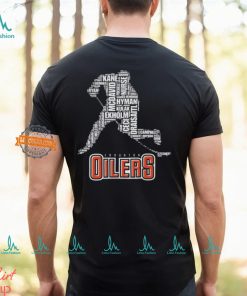 Edmonton Oilers NHL Player Skating Attacking 2024 Stanley Cup Champions Shirt