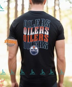 Edmonton Oilers Starter Four Team Name Logo Shirt