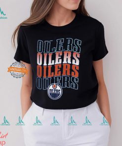 Edmonton Oilers Starter Four Team Name Logo Shirt