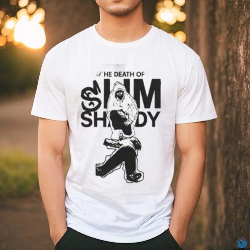 Eminem Bible Announces Metal Print Of The Death Of Slim Shady Gift For Fan Merchandise Limited Edition Unisex Essentials T Shirt