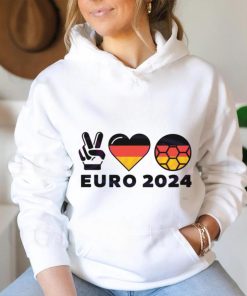 Euro 2024 Germany Peace Love Soccer Euro Football shirt