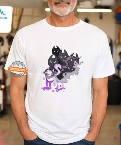 Evocaitart Asexual Pride Cat T Shirt