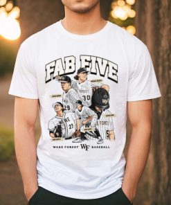 Fab Five NCAA wake forest shirt