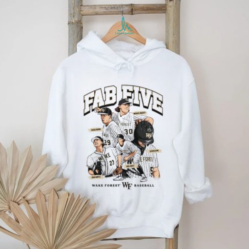 Fab Five NCAA wake forest shirt