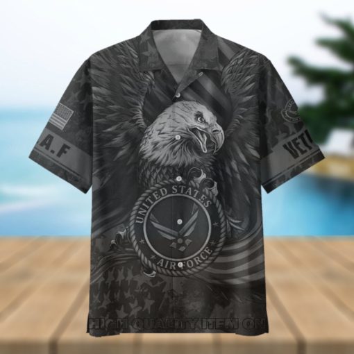 Father’s Day U.S. Air Force Veterans I Am An Air Force Dad Hawaiian Shirt