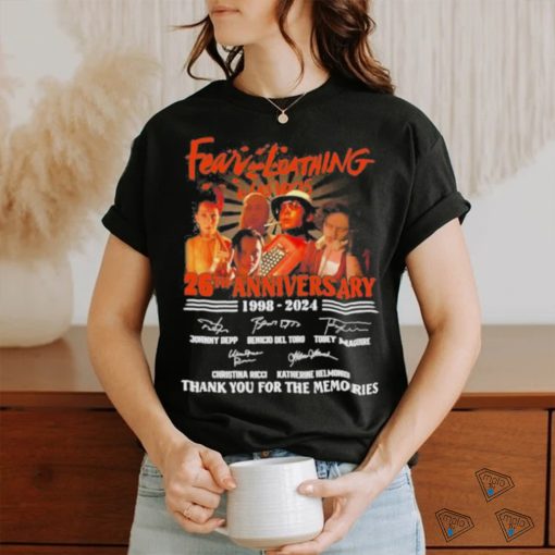 Fear And Loathing In Las Vegas 26th Anniversary 1998 2024 Thank You For The Memories T Shirt