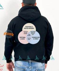 Fighting A Psych Patient Petting A Dog Consoling A Child Shirt, hoodie, sweater, long sleeve and tank top Fighting A Psych Patient Petting A Dog Consoling A Child Shirt