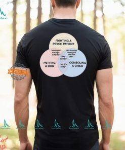 Fighting A Psych Patient Petting A Dog Consoling A Child Shirt, hoodie, sweater, long sleeve and tank top Fighting A Psych Patient Petting A Dog Consoling A Child Shirt