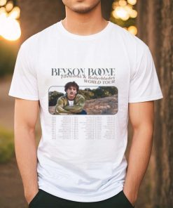 Fireworks And Rollerblades Benson Boone Tour Shirt