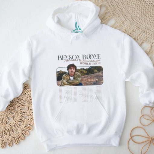 Fireworks And Rollerblades Benson Boone Tour Shirt