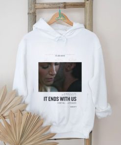 First Poster For It Ends With Us Starring Blake Lively Releasing In Theaters On August 9 Classic T Shirt