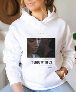 First Poster For It Ends With Us Starring Blake Lively Releasing In Theaters On August 9 Classic T Shirt