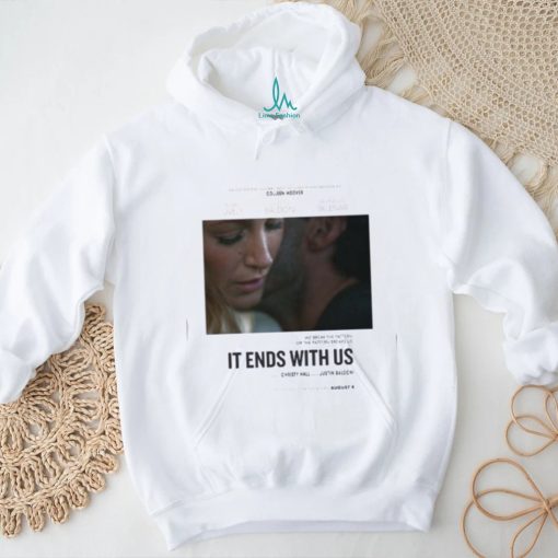 First Poster For It Ends With Us Starring Blake Lively Releasing In Theaters On August 9 Classic T Shirt