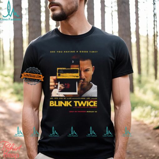 First Poster For Zoe Kravitz’s Directorial Debute Blink Twice Releasing In Theaters August 23 Classic T Shirt