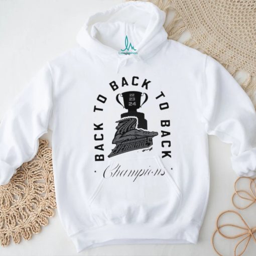 Florida Everblades 2024 Back To Back To Back Blades Arch Champion Shirt