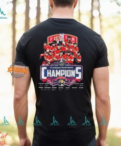 Florida Panther Champions Stanley Cup 2024 Player’s Signatures shirt