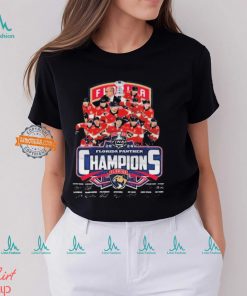 Florida Panther Champions Stanley Cup 2024 Player’s Signatures shirt