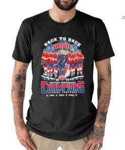 Florida Panthers 2024 Eastern Conference Champions 3 Times Back To Back T Shirt