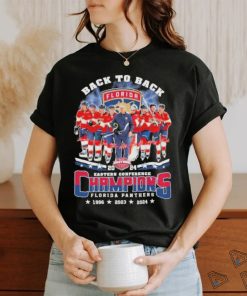Florida Panthers 2024 Eastern Conference Champions 3 Times Back To Back T Shirt