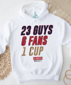Florida Panthers 23 Guys 6 Fans 1 Cup History Shirt