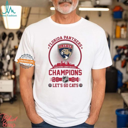 Florida Panthers Eastern Conference Champions 2024 Let’s Go Cats Shirt