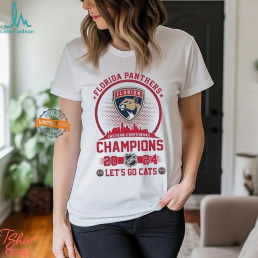 Florida Panthers Eastern Conference Champions 2024 Let’s Go Cats Shirt