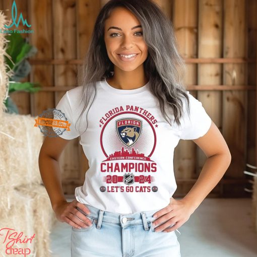 Florida Panthers Eastern Conference Champions 2024 Let’s Go Cats Shirt