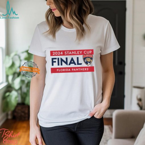 Florida Panthers Fanatics 2024 Stanley Cup Final Roster T Shirt