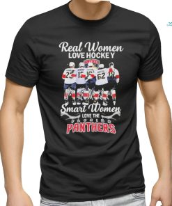 Florida Panthers Real Smart Women Love Panthers Hockey Team T Shirt, hoodie, sweater, long sleeve and tank top Florida Panthers Real Smart Women Love Panthers Hockey Team T Shirt