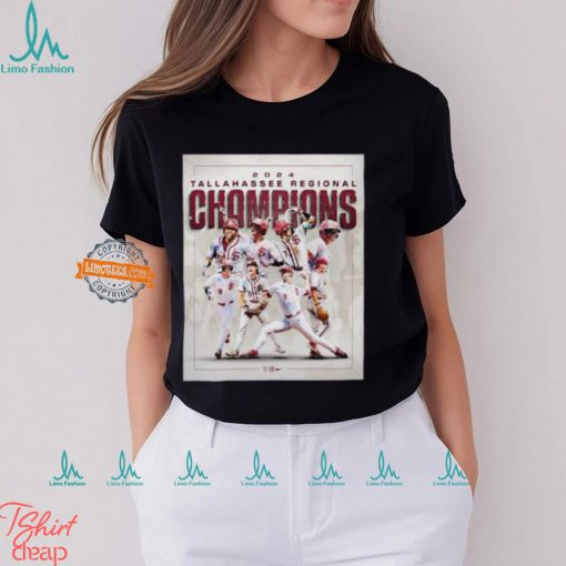 Florida State Baseball Champions The NCAA Tallahassee Regional And Advances To Super Regionals 2024 Unisex T Shirt