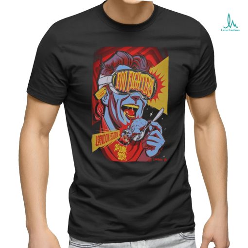 Foo Fighters June 20 2024 London Stadium London UK Poster shirt