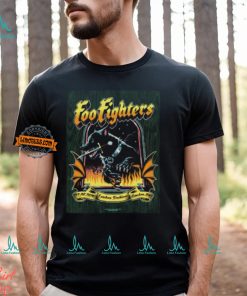 Foo Fighters London UK Night 2 Tonight Poster At London Stadium On June 22 2024 Artwork By Max Loffler Vintage T Shirt