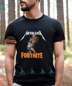 Fortnite X Metallica Fire T Shirt