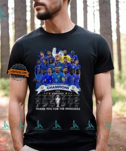 France National Football Team Champions UEFA Euro 2024 Thank You For The Memories T Shirt